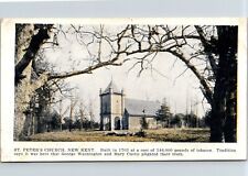St Peters Church New Kent WB Postcard VTG Vintage UNP Unposted Unused picture