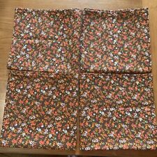 Retro 1970’s Concord Fabrics By Joan Kessler Cloth Napkins Set Of 4 picture
