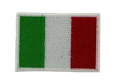 Lot 5/10/25/50 Italian Flag Patch Backpack Cushion Embroidery Heat Sticker picture