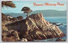 Postcard Midway Point Monterey Peninsula CA c1969 picture