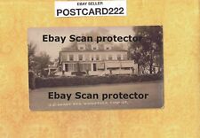 CT Woodstock 1931 antique RPPC postcard A S HARDY HOUSE HOME to Sweden  picture