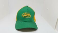 CC Bud Light Beer Hat Trucker mesh Cap Snap back Green Gold picture
