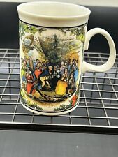 Dunoon Pickwick Papers Porcelain Mug Coffee Tea Cup Made in Scotland picture