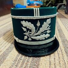 Embroidered French Military Army Generals Officers Visor Hat Cap Kepi Green picture