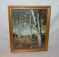 CHARLES SAWYER Hand Colored Photo PEACEFUL SENTINELS  White Mts NH ART picture