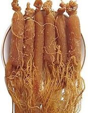 6~7 Years Whole Asian Panax Korean Red Ginseng Roots, Rare, Korean Panax 500g  picture