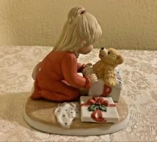 Lenox Teddy's 1st Christmas Figurine Teddy and Tiny Tots Excellent Condition picture