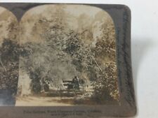 Antique 1906 Horse Drawn Wagon Trail Point Sublime Colorado Canyon Stereoview picture