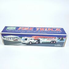 2000 The Hess Truck Hook Ladder Fire Truck Lights Up Sirens Horns Flashers W Box picture
