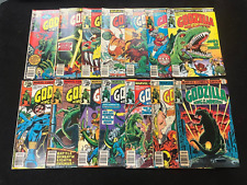 GODZILLA KING OF THE MONSTERS 1978 MARVEL COMIC LOT #1-5, 7, 16-20, 22-24 picture