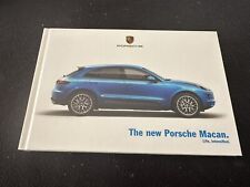 2015 2016 Porsche Macan S & Turbo 95B Hardcover 80-page Brochure Sales Catalog picture