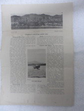 RARE VINTAGE LAKE PLACID CLUB NY NEWS 6 July 1928 Vol. 2 No. 6 Simpler spelling picture