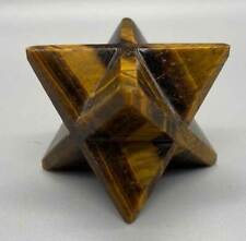 Small Tiger Eye Merkaba Crystal Gemstone (Each Varies Naturally From Photo) picture