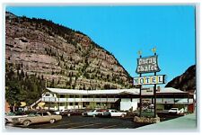 c1950's Ouray Chalet Motel Roadside Cars Ouray Colorado CO Vintage Postcard picture