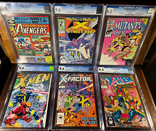 First Appearance Lot X-MEN 1 XFactor 24 New Mutants 2 Avengers Annual 10 1st CGC picture