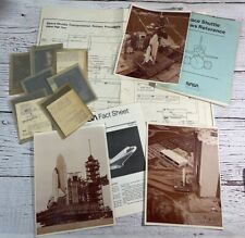 NASA SPACE SHUTTLE COLUMBIA -3 PRESS PHOTOS, 7 PHOTO NEGATIVES, REF GUIDE & MORE picture