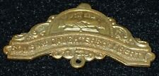 Antique Sons and Daughters of Liberty Convention Badge Missing Fob, Repaired VG+ picture