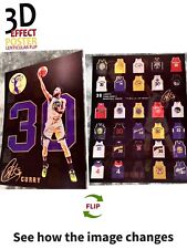 NBA,Stephen Curry-3D Poster ,3D Lenticular-2 Images Change picture