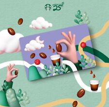 Starbucks Malaysia Exclusive 25th Anniversary Bean Card 2024 ☕️☁️🌙 picture