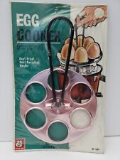 Vintage 1968 Kitchen King Egg Cooker Poacher New in Package See Pics picture