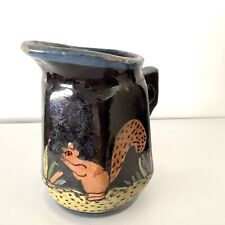 Vintage Tlaquepaque Mexican Clay Pottery Pitcher / Creamer picture