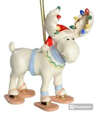 Lenox Christmas Ornament 2007 Merry Mooseshoes Retired picture