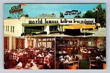 Hallandale FL-Florida, World Famous Hofbrau Haus Vintage Souvenir Postcard picture