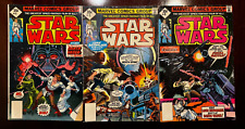 1977 Vintage Star Wars Comic Books lot of 3 - #4, #5, #6 - Marvel Comic Group picture