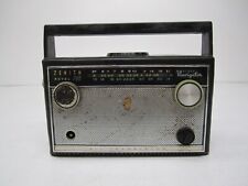 Vtg 1960s Zenith Royal 790 Super Navigator SW LW AM Portable Transistor Radio picture