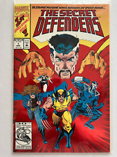 Marvel Comic The Secret Defenders #1 Red Foil Variant (1993) picture