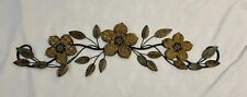 Floral Flower Leaves Leaf Wall Art 3D Metal and MDF Home Décor 38