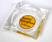 VINTAGE YUENGLING ICE CREAM GLASS ASHTRAY, POTTSVILLE, PA. MCM picture