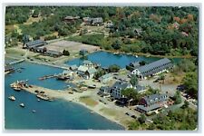 1962 The Kennebunk River Club Arundel Hotel Foreground Kennebunkport ME Postcard picture