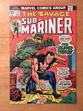 SUB-MARINER #72 (1974) **Last Issue** (FN++) *Super Bright, Colorful & Glossy* picture