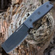 ONTARIO 8662 RAT-3 UTILITY KNIFE CARBON STEEL FIXED CHISEL BLADE MICARTA HANDLE picture
