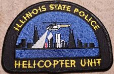 IL Illinois State Police Helicopter Unit Shoulder Patch picture