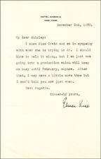 ELMER RICE - TYPED LETTER SIGNED 12/02/1932 picture
