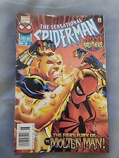 The Sensational Spider-Man #5 (Jun 1995, Marvel) Blood Brothers Molten Man VF picture
