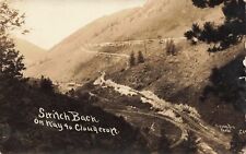 Postcard RPPC Switch Back on Way to Cloudcroft New Mexico NM picture