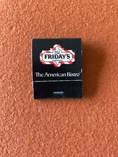 💥 T.G.F FRIDAY'S 💥 Vintage Matchbook 💥  picture