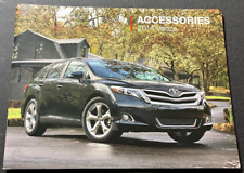 2014 Toyota Venza Accessories - 14-Page Car Dealer Sales Brochure - FLAWLESS picture
