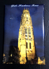 Yale University Magnet New Haven, CT Harkness Tower Ivy League Metal Collectible picture