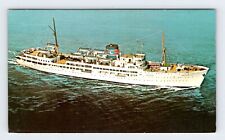 S.S. Ariadne Cruise Ship Eastern Steamship Lines Vintage Postcard AF286 picture