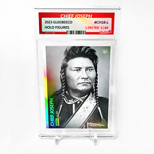 CHIEF JOSEPH 1877 Photo Card 2023 GleeBeeCo Holo Figures #CH18-L /49 Made picture