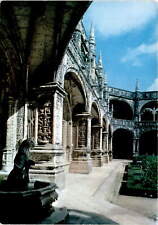 Cloister, Jeronimos Monastery, Lisbon, Portugal, Mosteiro dos Jerónimos Postcard picture