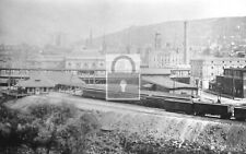 Railroad Train Station Depot Wheeling West Virginia WV Reprint Postcard picture