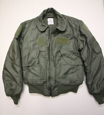 USAF Flyers Jacket Mens M CWU-45/P Aramid Cold Weather Green Valley picture