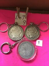 Set 3 Lot Coin Keychains 1883-1881-1878 Copies Junk Drawer Estate Find Read Look picture