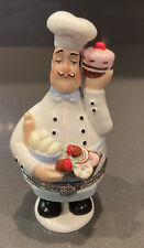 Cooking Club Of America Pastry Chef Trinket Box Cake Baking 5” Tall picture