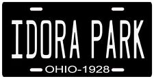 Idora Park Youngstown Amusement Park 1928 Ohio License plate picture
